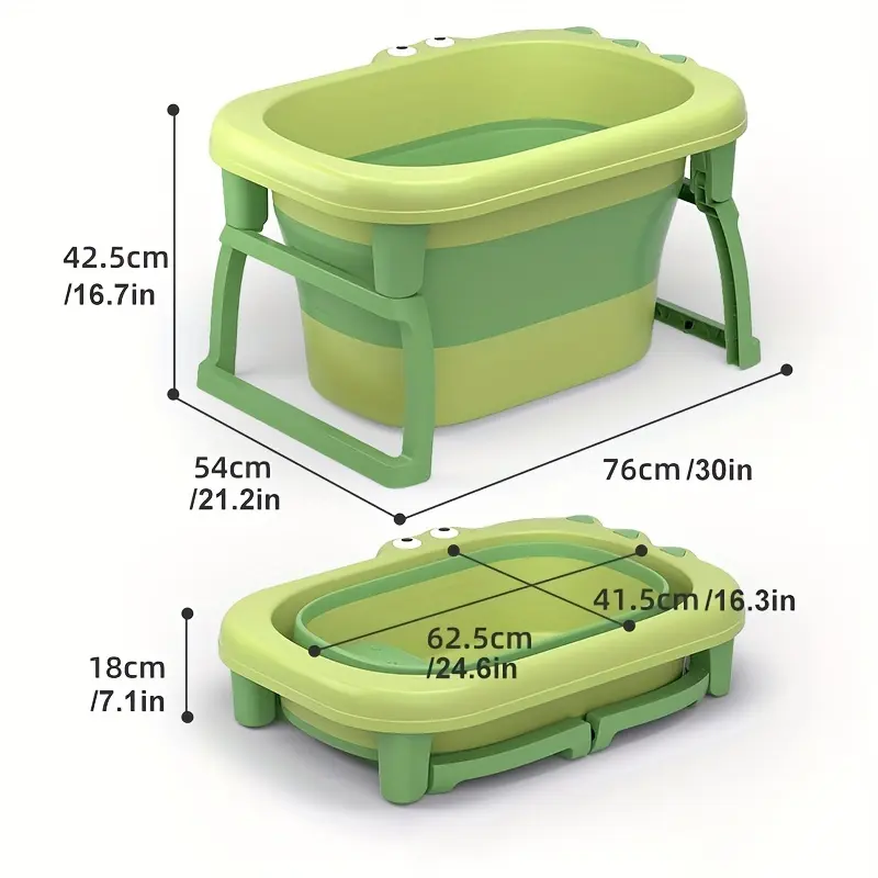1pc Portable Foldable Dog Bath Tub, PP Material, Quick-Draining Pet Shower Basin, Space-Saving & Easy to Carry, with Ideal for Home & Travel Grooming for Dogs dog bath brush