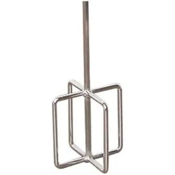 Bon Tool 15-393 Egg Beater Drill Mixer, Kitchen Appliance Accessory with 5 in. Dia. Paddle, 30 in. Hex Shaft