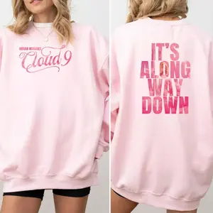 Megan Moroney Cloud 9 Shirt Sweatshirt Hoodie, It’s a Long Way Down Hoodie, Country Music Tour Merch, Megan Moroney Sweatshirt Fan Gift