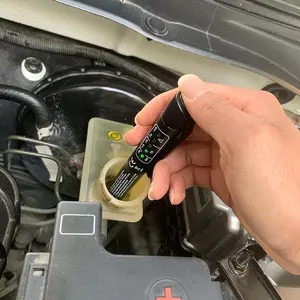 Car Brake Fluid Tester, Accurate Oil Quality Diagnostic Tool with LED Indicator, Liquid Testing Pen, Automotive Brake Oil Tester, Car Inspection Tools
