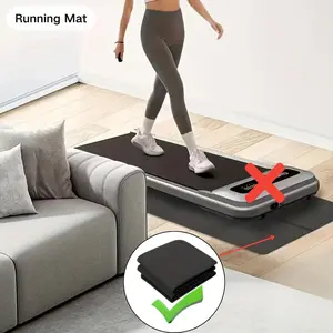 Large Running Mat with Buffer, Foldable Sports Pad, Non-Slip Textured Surface, Portable Yoga and Gym Floor Mattress, Home Exercise Equipment, Waterproof Exercise Flooring