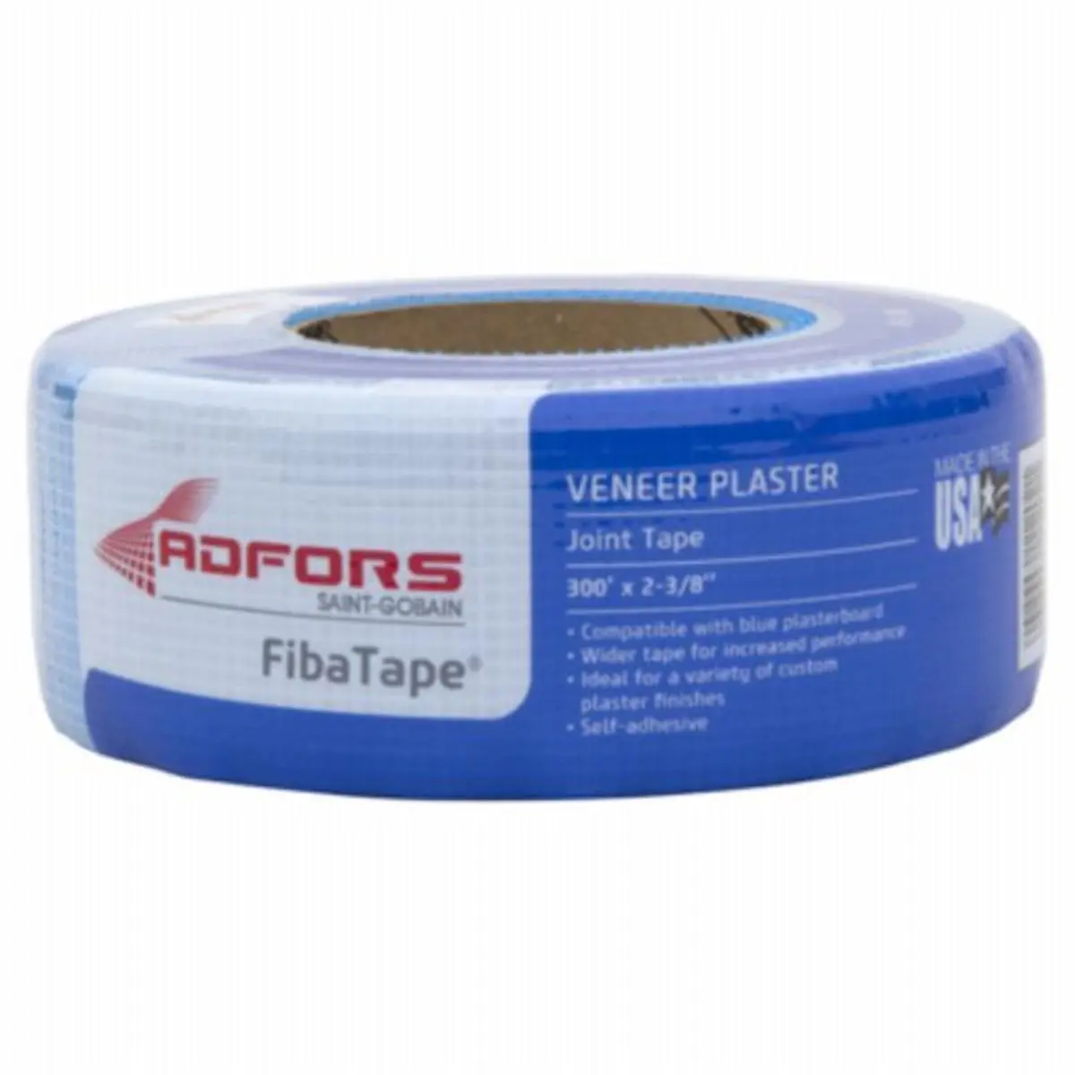 212 MAIN Saint-Gobain Adfors Self-Adhesive Veneer Tape with Adhesive Backing, 2.5x300ft, 12-Pack Case