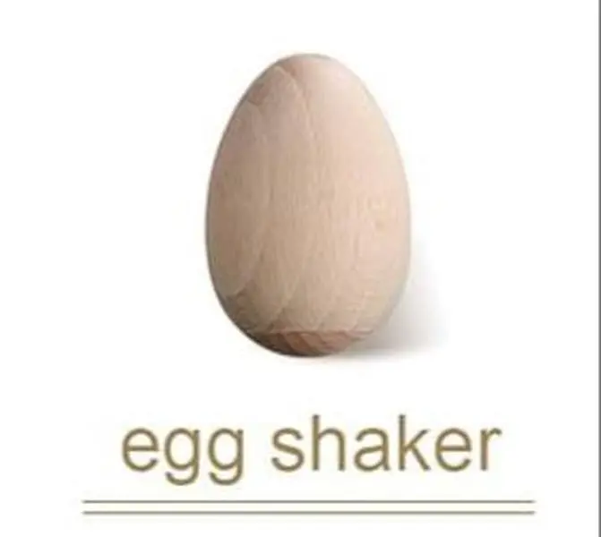 Wooden Egg Shaker Wooden Egg Shaker