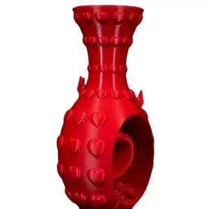3D PRINTED HEART VASE