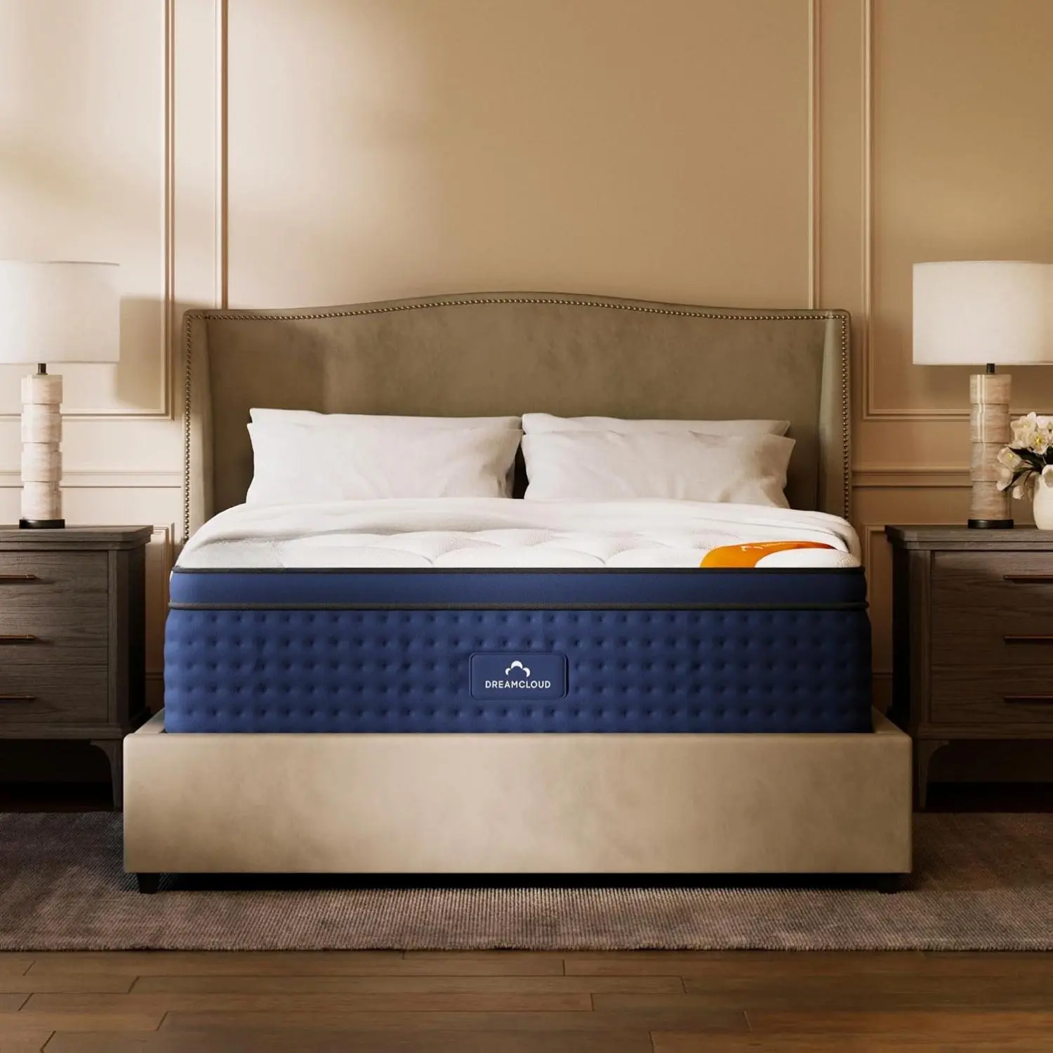 DreamCloud Premier Rest 14" King Mattress - Luxury Gel Memory Foam - 365 Night Trial - Premium Pressure-Relieving Layers - Forever Warranty - CertiPUR-US Certified relief