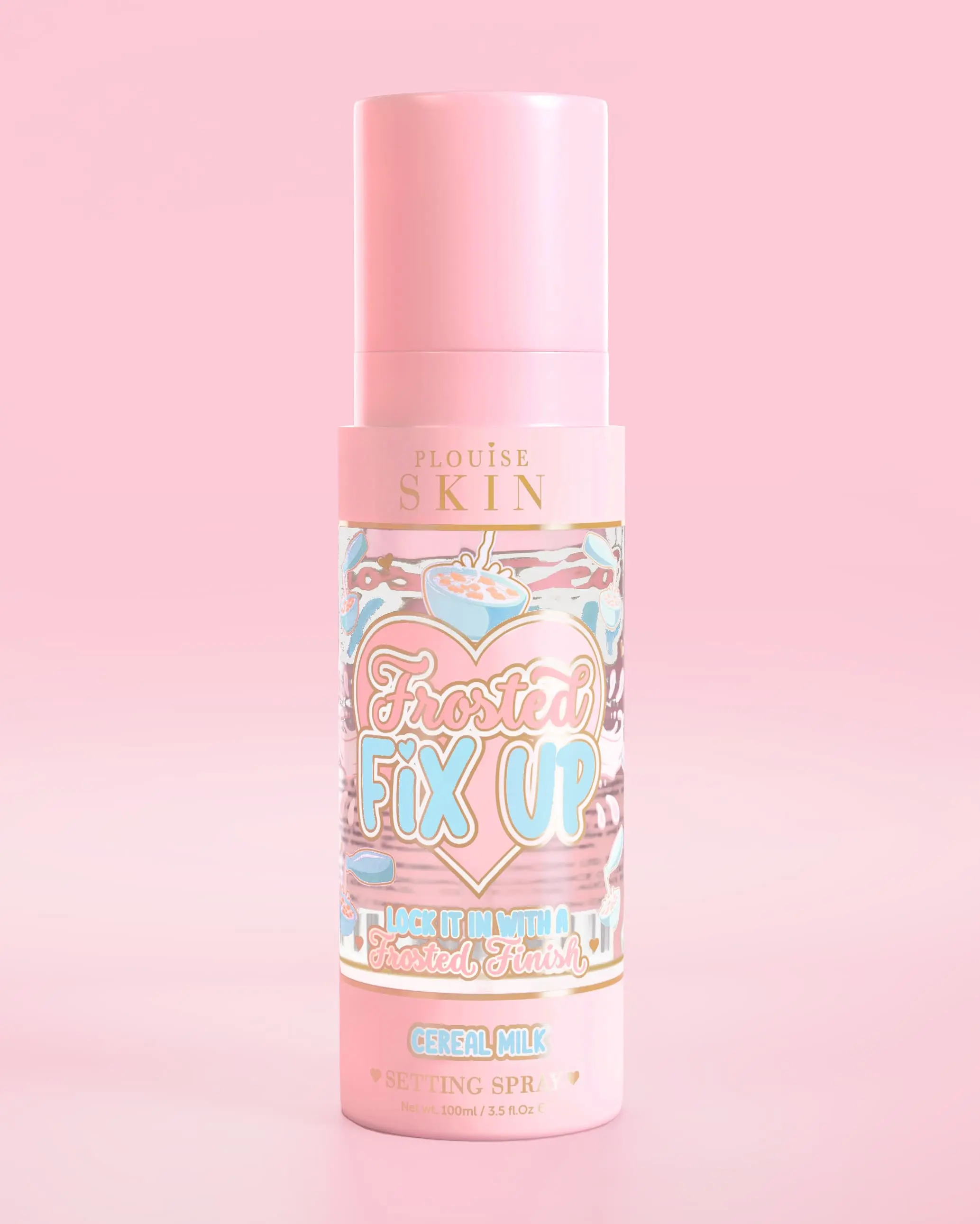 P. Louise Frosted Fix Up Blurring Setting Spray