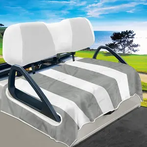Golf Cart Seat Covers, Golf Cart Seat Towel Blanket, Durable & Stain-Resistant, Provides All-Weather Protection, Universal Fit for Yamaha/EZGO/Club  2-Seat Carts (51"x31")