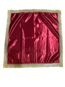 Satin and Lace trimming Cloth 36"x 36"