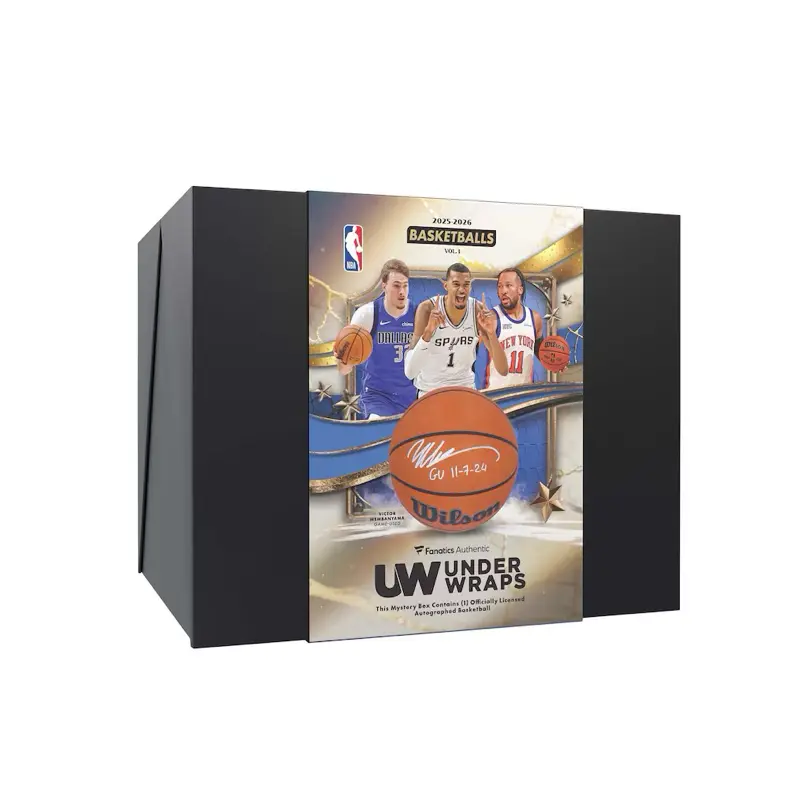 2025-26 Under Wraps Autographed NBA Basketballs Volume I