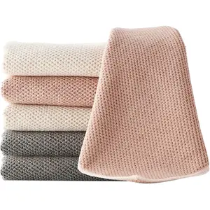 3pcs Coffee Bar Towels, Ultra-Thick Soft Cleaning Cloths, Microfiber Cleaning Rags, Suitable for Steamer, Countertop, Frother, Espresso Machine Accessories