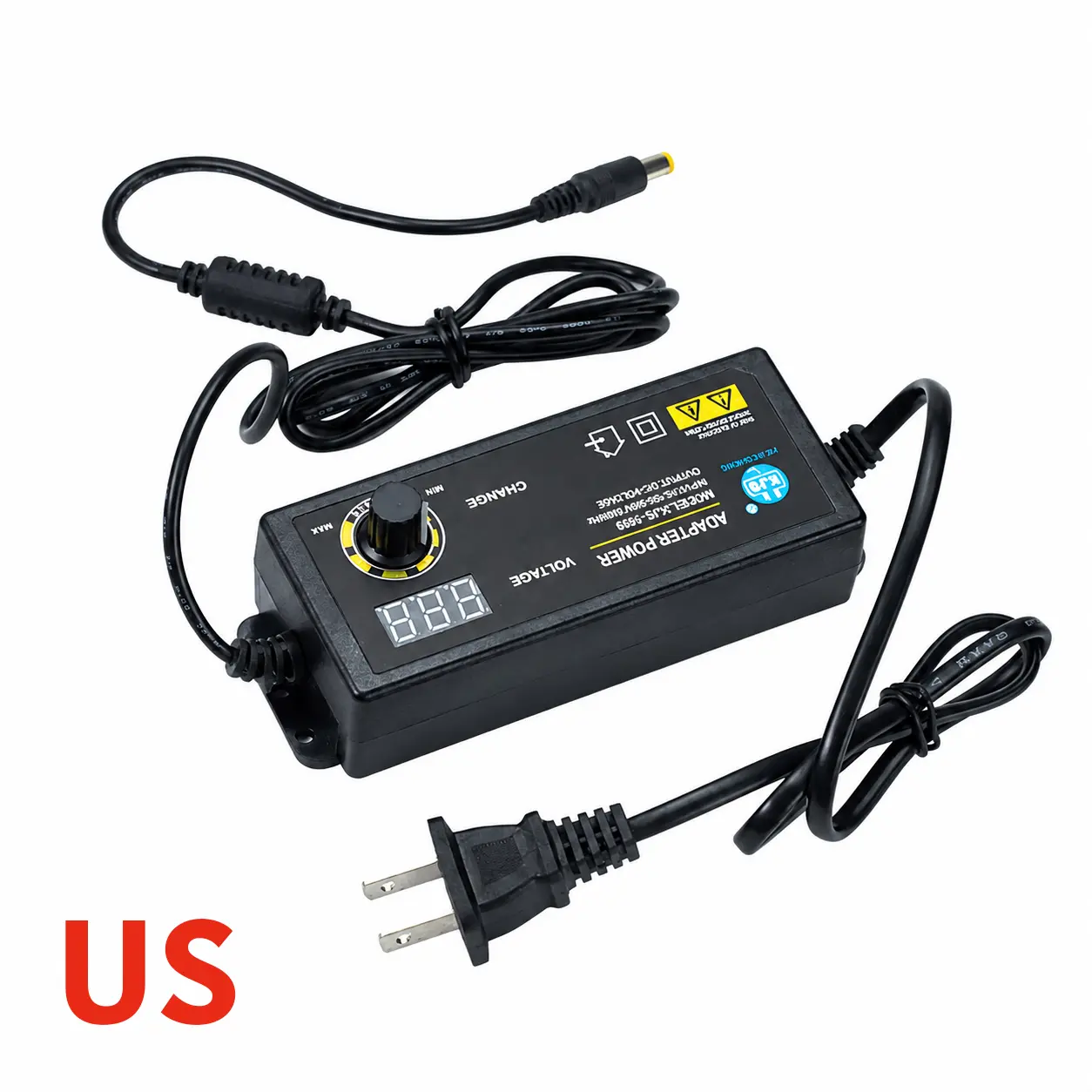 Switching Power Adapter for Game Consoles 3-36V 60W Power Switch Adapter Adjustable Power Adapter Universal Charger