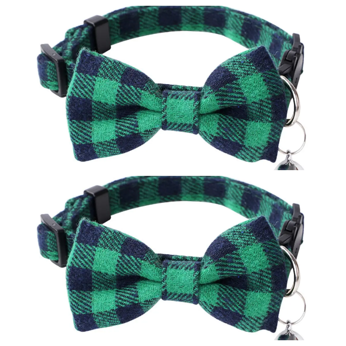 Green + Green Checkered Collar