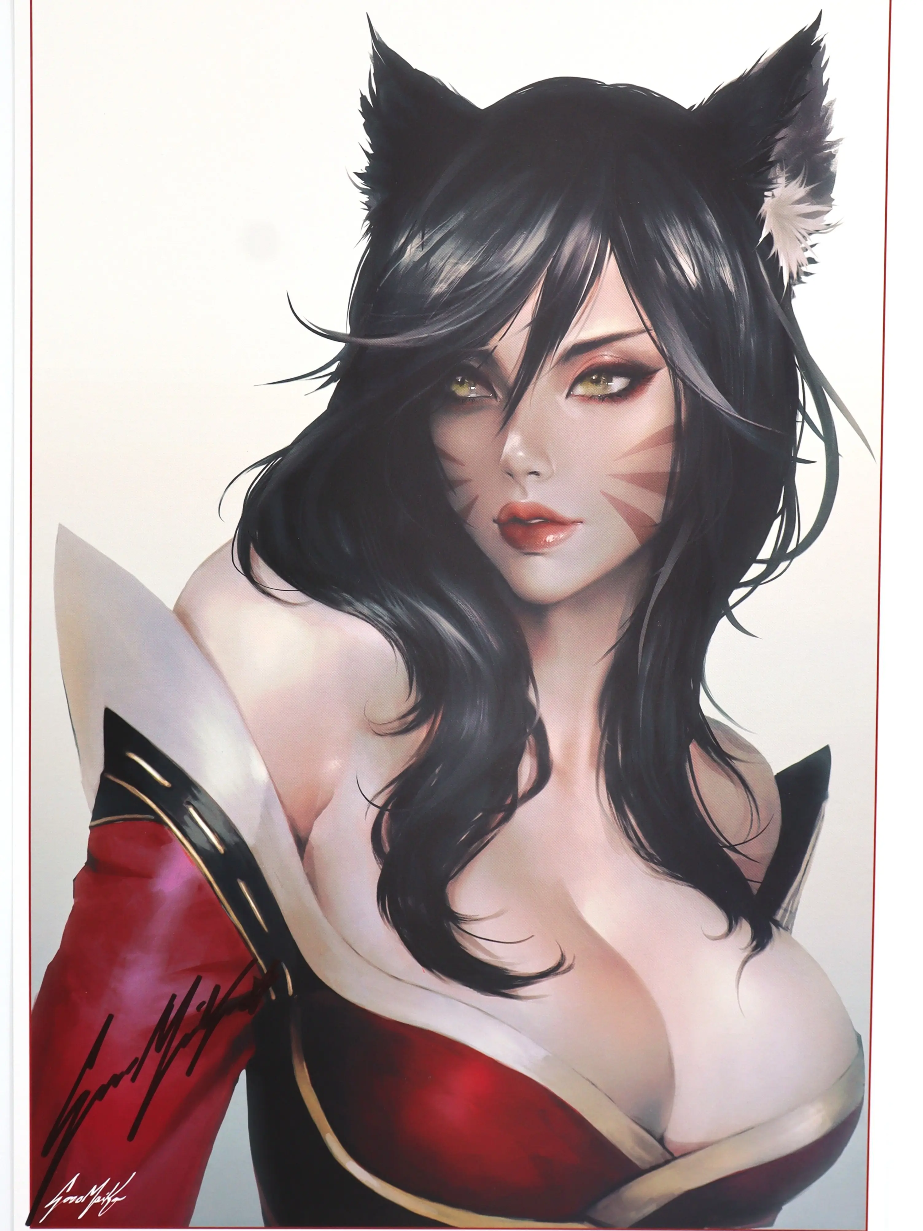 Sozomaika Ahri Art Print | League of Legends KDA Anime Poster For Studio & Gallery Wall Decor