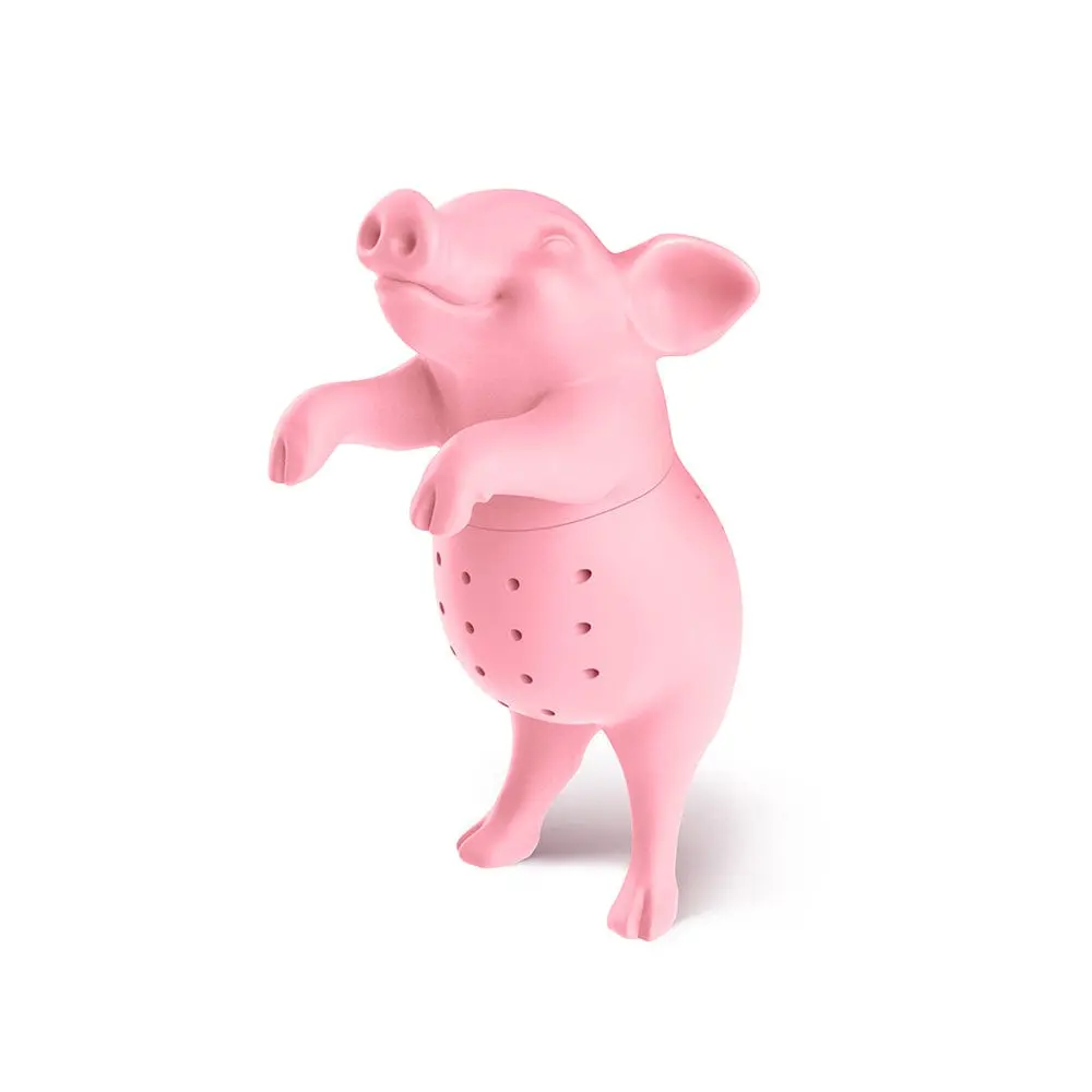 HOT-BELLY Pig Tea Infuser, Pink, Dishwasher and Microwave Safe, Packed in a Gift-Ready Box, Perfect Gift for Tea Lovers