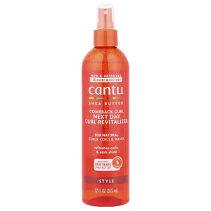 Cantu Shea Butter, Comeback Curl Next Day Curl Revitalizer, 12 fl oz (355 ml)