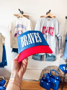 BRAVES 5 panel hat