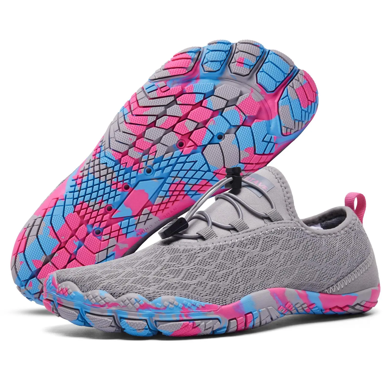 HIITAVE Women's Water Shoes Lightweight Quick-Drying Barefoot Sporty - Non-Slip Mesh Breathable Women's Shoes for Swimming, Beach, Water Sports | Watershoes,summerwins, Barefoot Shoes tiktokshopbacktoschool,back to school,back to school haul