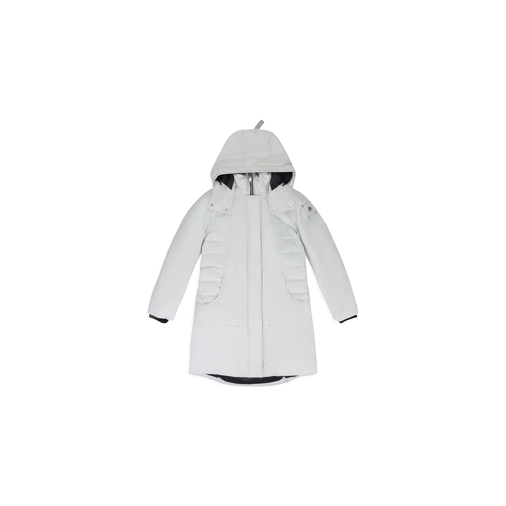 Cloud Sherling Trim Parka Jacket WMNS "Grey" MSK WOTW 0006