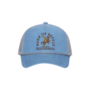 Burn the Breeze Blue Corduroy Baseball Cap