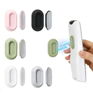 Magnetic Remote Control Holder, Self-adhesive Wall Mounted Remote Control Storage Holder, Charger Holder, Home Organizer for Living Room Bedroom, Phone, Cellphone Stand, Stable Phone Holders
