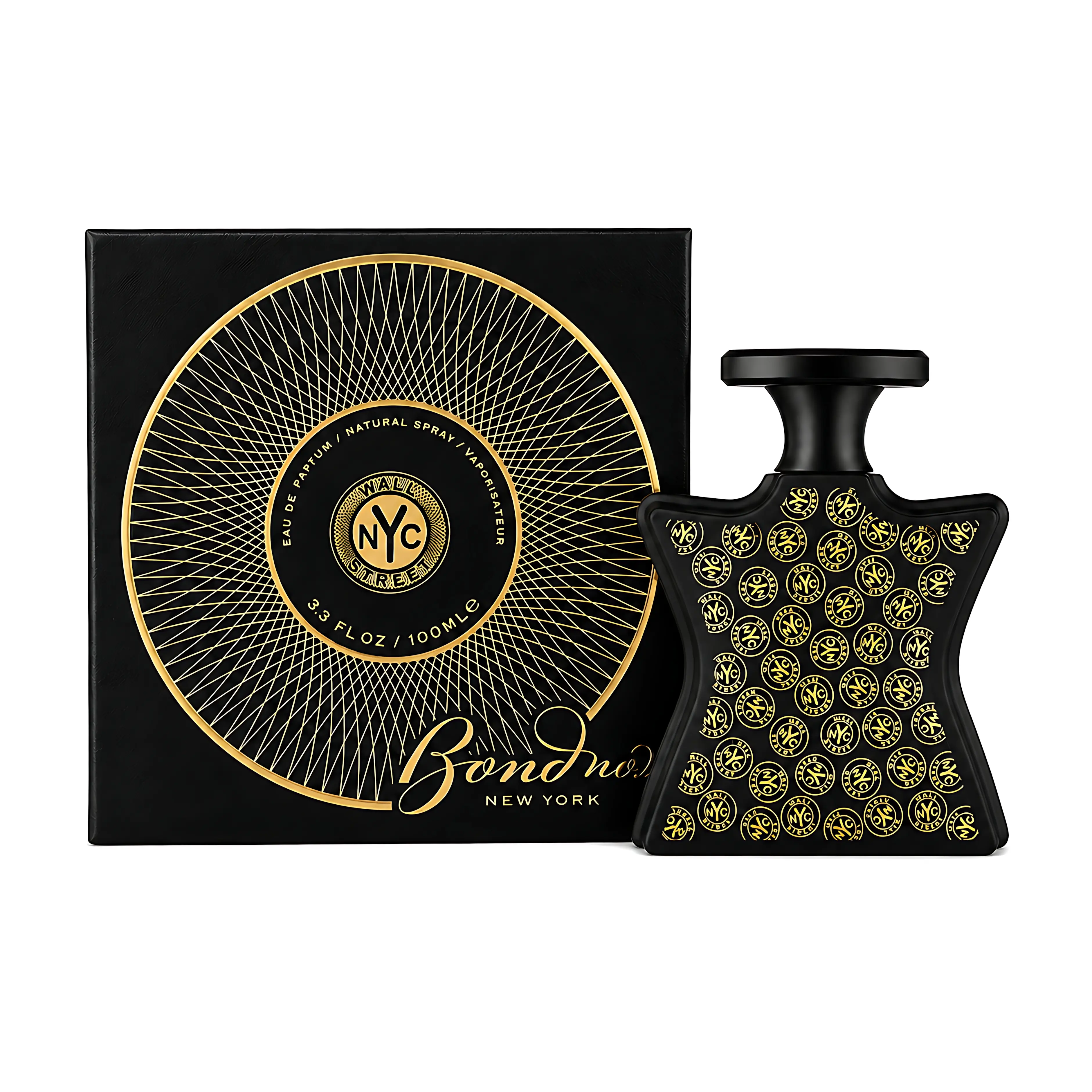 Bond No.9 Wall Street For Men's 3.4 Oz, Fresh Woody & Earthy Warm & Spicy
