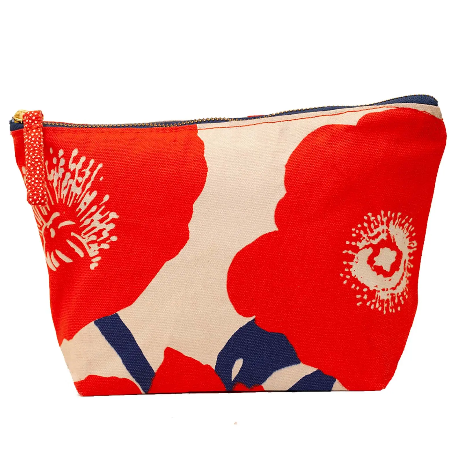 Poppies Relaxed Canvas Pouch