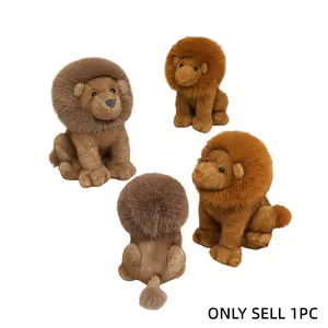 Golden Retriever Plush Toy Doll, Multiple Sizes, Mane Grassland Animal Stuffed Figure, Indoor Sofa Decoration Gift