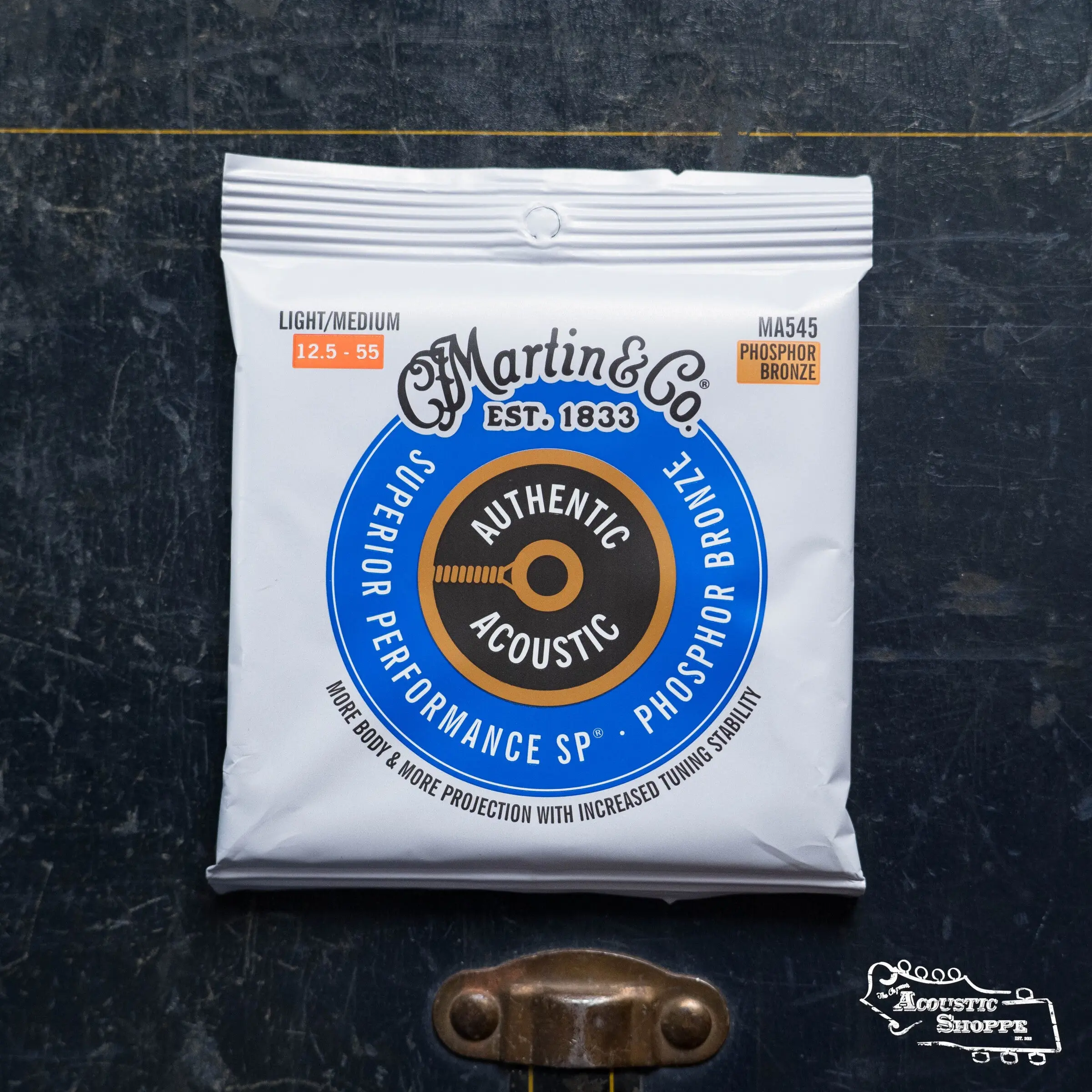 Martin Authentic Light/Medium Acoustic SP Guitar Strings - 41Y18MA545