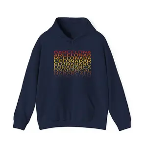 Barcelona Graphic Travel Hoodie