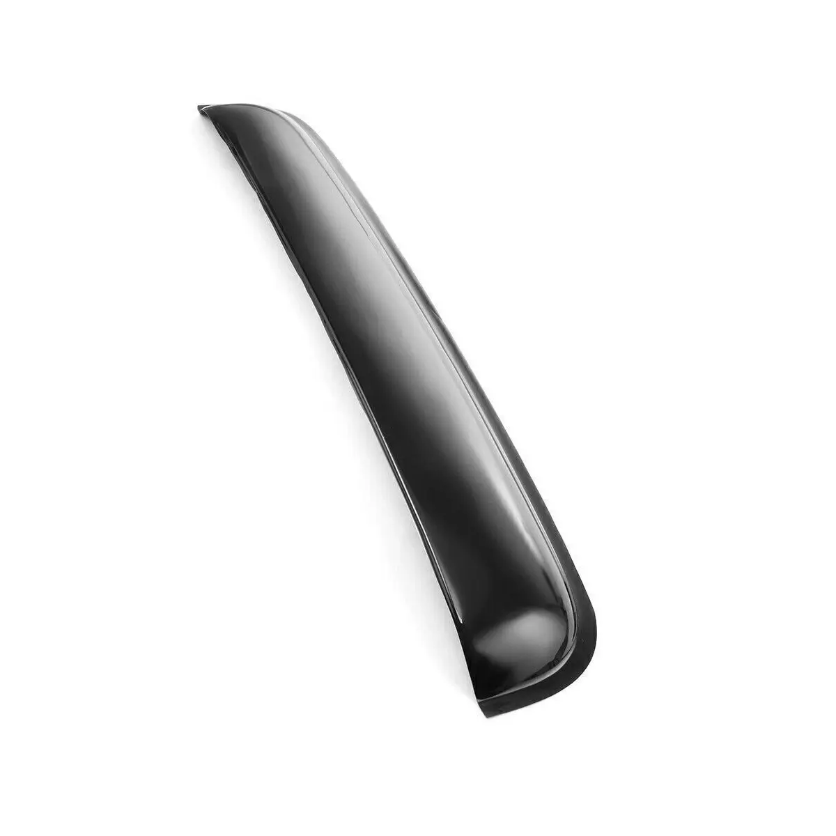 34-in Universal Car Sunroof Rain Guard - Smoke Tinted Exterior Accessory with 3M Tape, Direct Fit Deflector for Rain & Wind Blocking, UV Protection Front Window