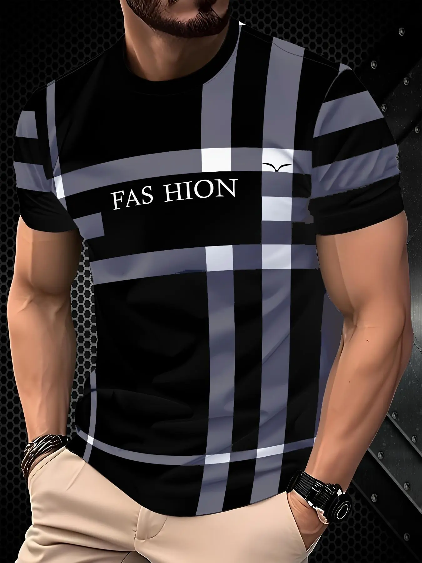 Men's Casual Breathable T-Shirt - Perfect for outdoor casual wear