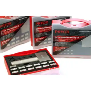 212 MAIN 3mm Number Marking Kit, Office Supplies with Nickel Plate, Precision Grind, Steel Type for Office Stationery & Supplies Use