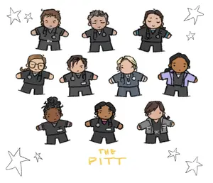 The Pitt Sticker