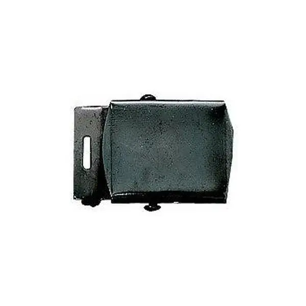 Black - Military Web Belt Buckle