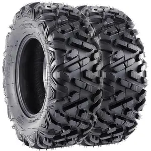 Garvee Set of 2 All Terrain ATV UTV Tires 6PR 26x9-14 Tubeless Trail Sand Mud Off-Road Tires for Durable Performance