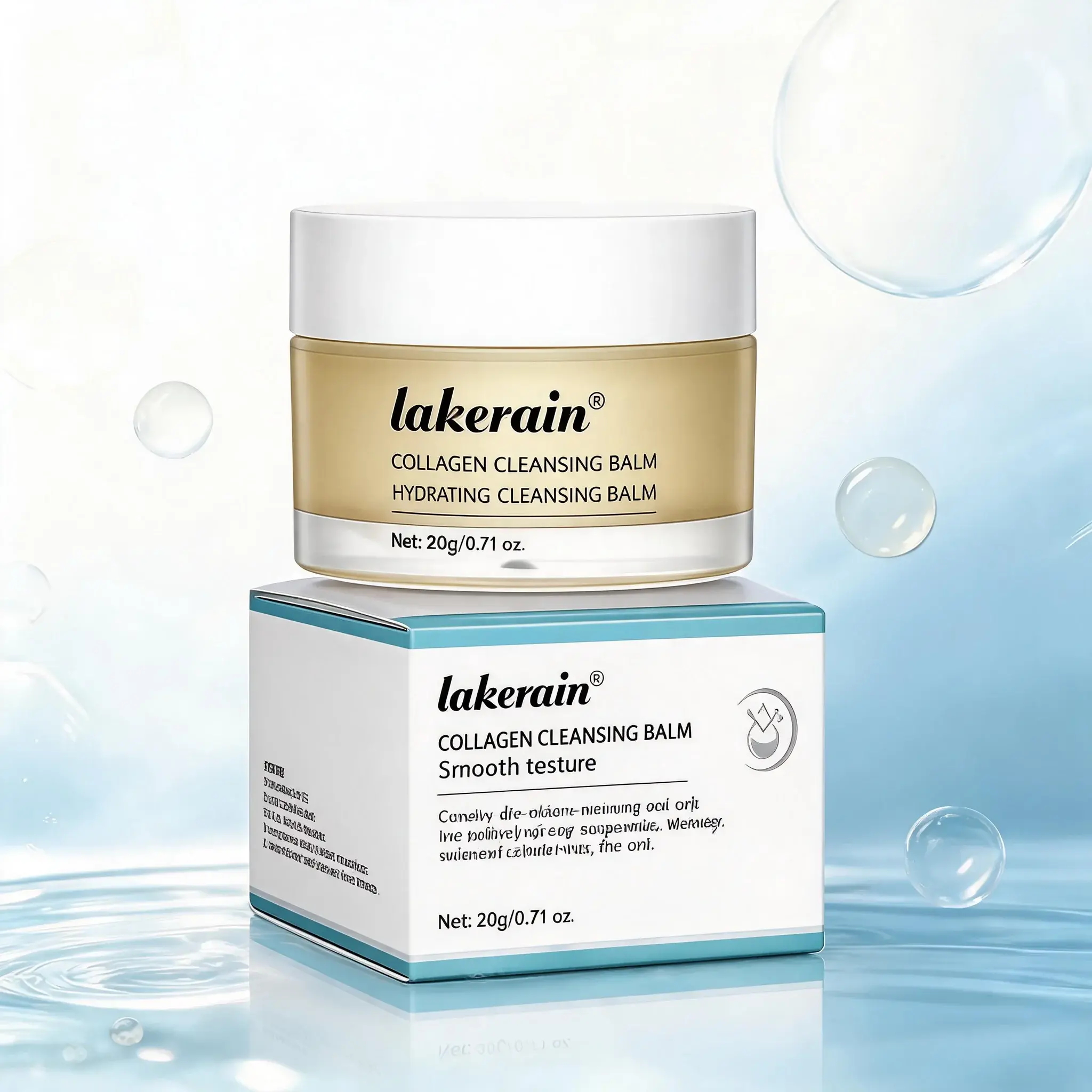 Portable Mini Cleansing Balm Easy Dissolve Makeup Cleansing Balm No Residue Facial Makeup Remover