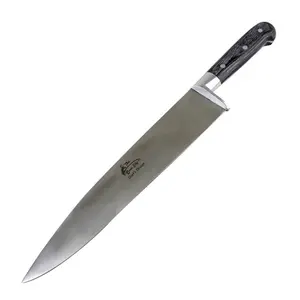 14.5" Chef Choice Cooking Kitchen Knife Wood Handle Stainless Steel