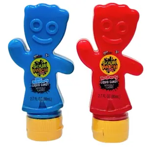 Sour Patch Kids - Blue Raspberry or Redberry Liquid Candy 2.7 FL OZ Each Snack Bonbon Mega 5