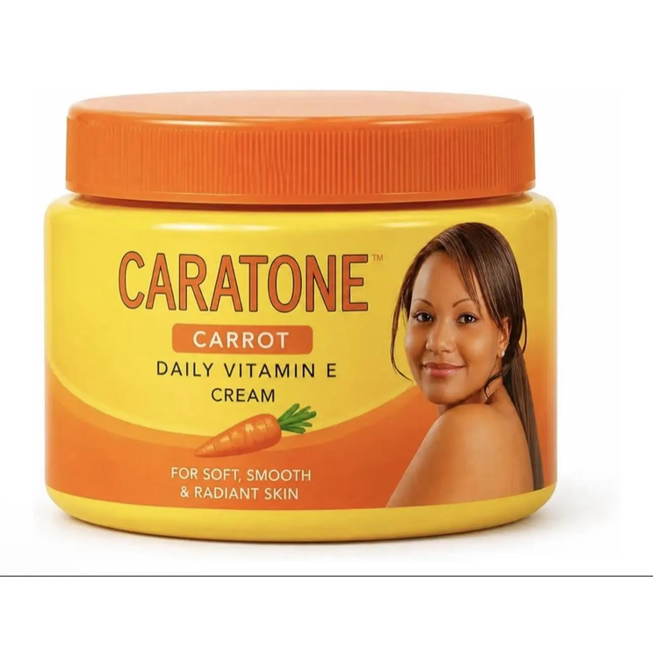 Caratone Carrot Daily Vitamin E Cream for Soft Smooth & Radiant Skin