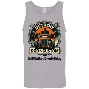 Built With Heart MotorCity Coupe Tank Top | Detroit Rod and Custom