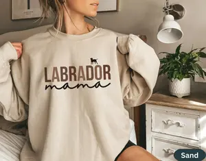 Labrador Dog Shirt, Labrador Gifts, Labrador Sweater,Lab Mama Shirt Labrador Sweatshirt,Dog Mom Gift, Dog Lover,Chocolate Labrador Retriever