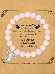 Guardian Angel Memorial Bracelet, Fashion Jewelry for Party, Daily Clothing Decor, Trendy All-match & Exquisite Jewelry for Birthday Gift
