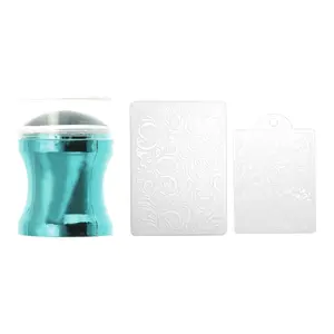 VOCOSTE Portable Nail Art Stamp Lake Blue 3 Pcs