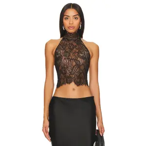 retrofete Violet Top in Black