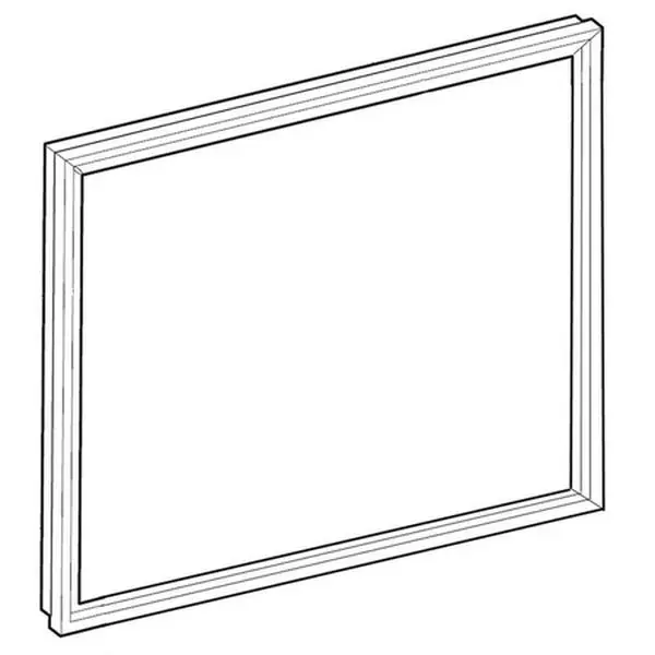 LG MDS38201426 Genuine OEM Home Appliance Part - Refrigerator French Door Gasket, 4.3 lbs Large Appliance Seal Strip, Durable Construction, Simple and Reliable Installation, Enhances Equipment Performance, Genuine Oem Replacement Part