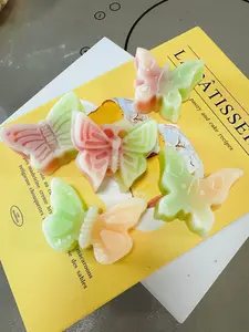 BonbonCiel Wax Candy: 200-350g Box with different shapes & flavored syrups Treats Vegan Holiday Gift Crunchy ASMR Gummy-Like Sweet Yummy Snack