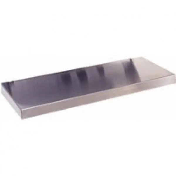 Broilmaster FKSS Stainless Steel Front Grill Shelf, Durable Barbecue Accessory, Front Shelf