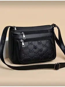 New Multi - functional Handbag for Middle - aged Women Mother and Mother - in - law Soft Leather Adjustable Crossbody Bag for Mother's Day Gift Casual Crossbody Bags