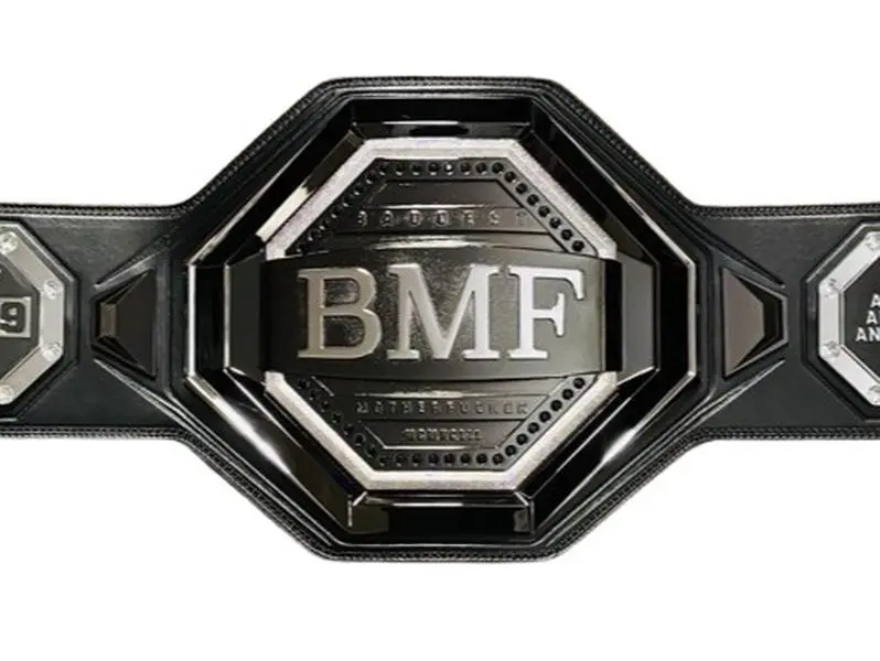 BMF World Cham Weight Lifting Belt, Sports & Outdoor Fitness Weight Training Accessory