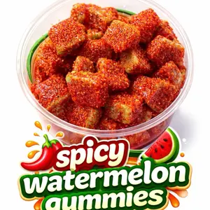 SPICY WATERMELON GUMMIES 7oz